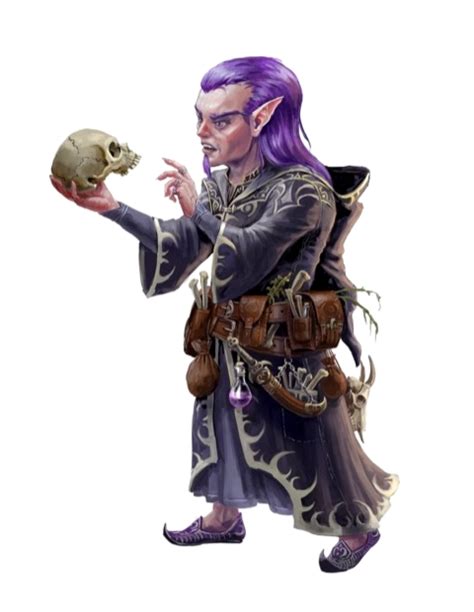 Male Gnome Sorcerer Purple Pathfinder Pfrpg Dnd Dandd 35 5e 5th Ed D20