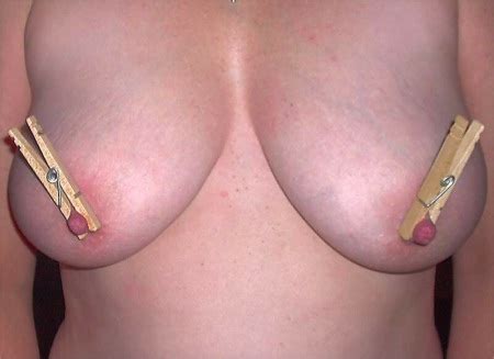 Clothespins Nipples XXX Porn Library