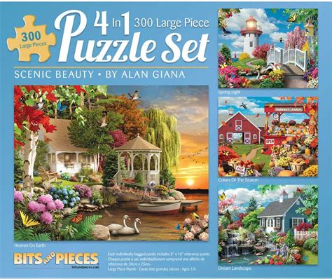 Bits And Pieces 300 Piece Jigsaw Puzzle For Adults 16 X 20