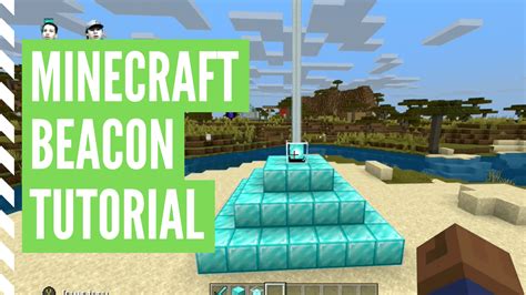 How To Make A Beacon In Minecraft Minecraft Beacon Tutorial