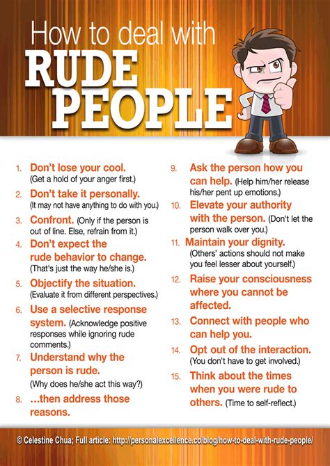 [manifesto] how to deal with rude people dealing with difficult