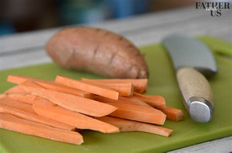 How to cook sweet potato waffle fries in an air fryer. Panko Crusted Air Fryer Sweet Potato Fries - Father and Us