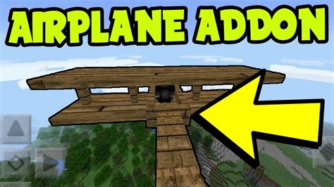 Airplane Addon Mcpe Airplane Addon And Behavior Pack Plane Addon Pack