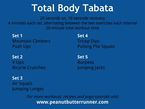 Tabata Tuesday 20 Minutes Of Bodyweight Strength And Cardio Workout