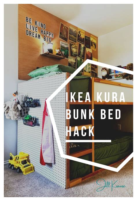 Great savings & free delivery / collection on many items. IKEA KURA Hack With Pegboard #ikea #kura #bed #boy IKEA ...