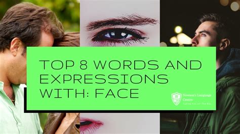 Top 8 Words And Expressions With Face