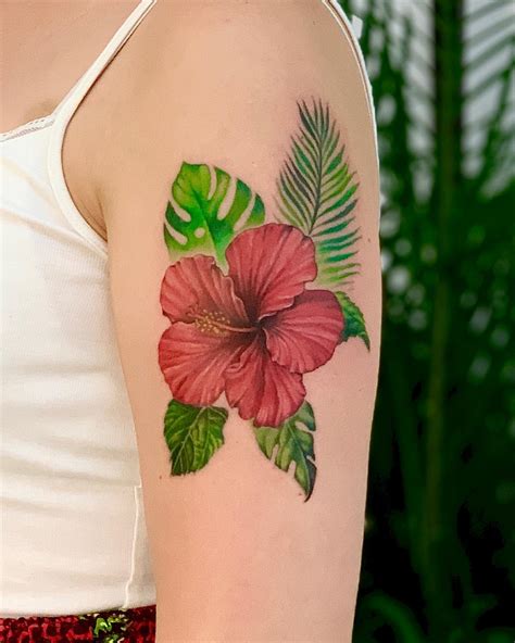 46 Hibiscus Tattoo Ideas - Hawaiian Flower Tattoo Designs with Meanings