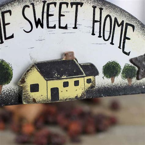If you want to make my blog for your inspiration i am very happy. Primitive "Home Sweet Home" Wood Sign - Wall Art ...