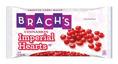 brach s cinnamon imperial hearts 12 ounce bag pack of 24 grocery and gourmet food