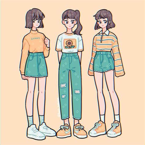 Aesthetic Outfits Drawing Reference Megan Horsinaround