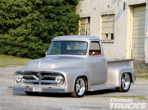 1955 Ford F 100 Pickup Truck Hot Rod Network