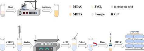 The Flow Chart Through The Mdes Dllme Hplc Process Download