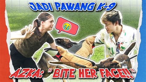 Kualat Sama Nada Azka Corbuzier Di Serang Anjing K 9 Youtube