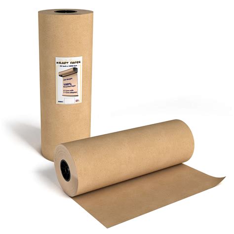 Brown Jumbo Kraft Paper Roll 18 X 2100 175 Made In The Usa Ideal For