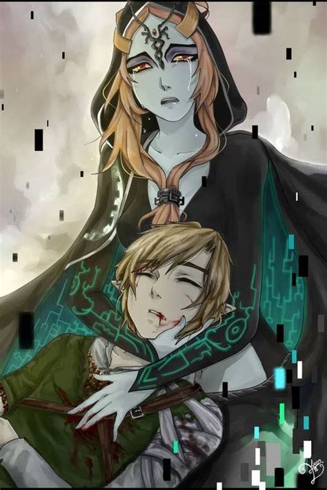 the legend of zelda twilight princess link and midna this is super depressing the