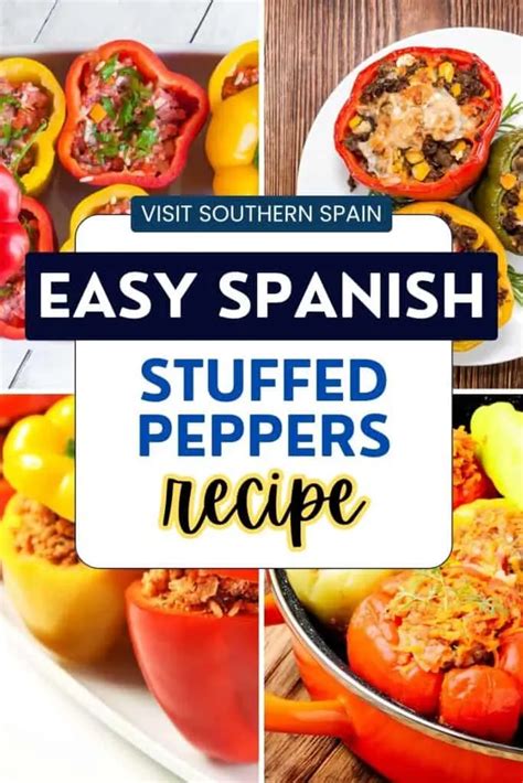 Best Spanish Stuffed Peppers Recipe Visit Southern Spain
