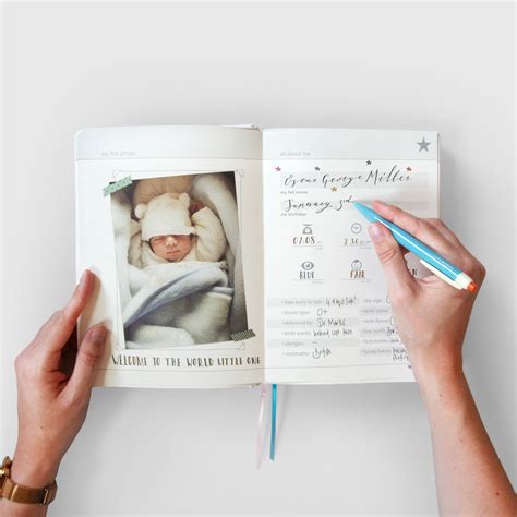 My Baby Book Journal Your Childs Formative Years For Posterity