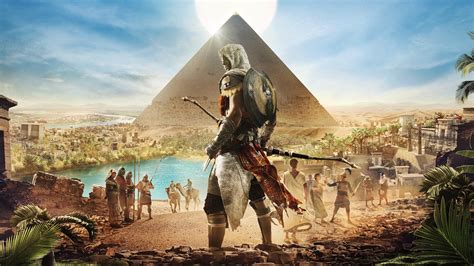 Download 3840x2400 Wallpaper Assassins Creed Origins Egypt Pyramids Video Game 4k Ultra