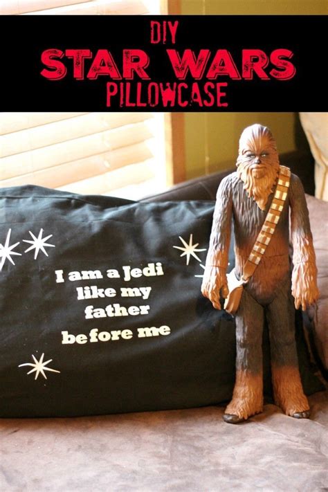 Diy Star Wars Pillowcase Star Wars Crafts Personalized Pillow Cases