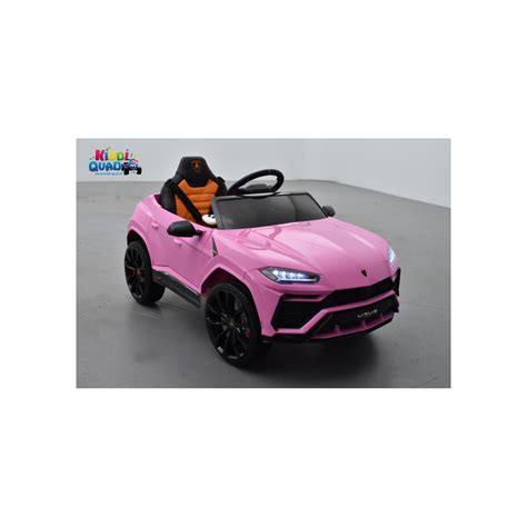 Lamborghini Urus 12 Volts Rose Voiture électrique Enfant 12v 7ah 2