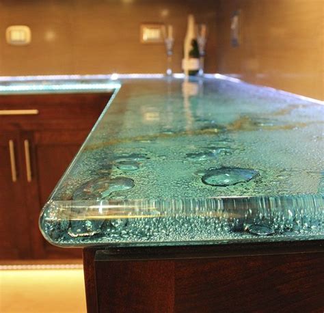 Cast And Etched Architectural Art Glass San Diego Glass Kitchen Countertops Glass