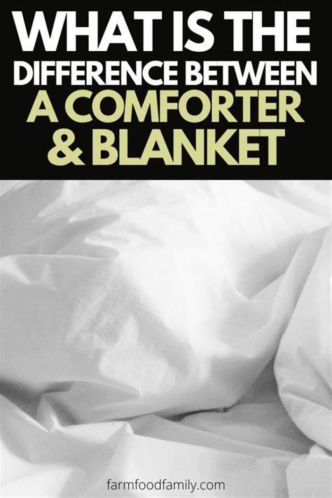 Comforter Vs Blanket Differences Pros And Cons Comforter Alternatives