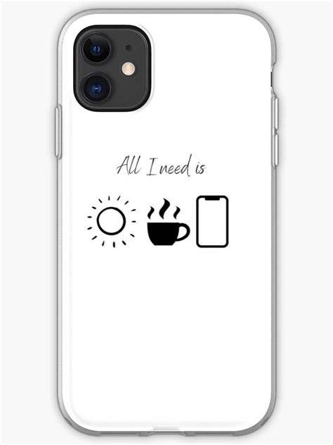 All I Need Is Sun Coffee And My Smartphone Iphone Hülle And Cover Von