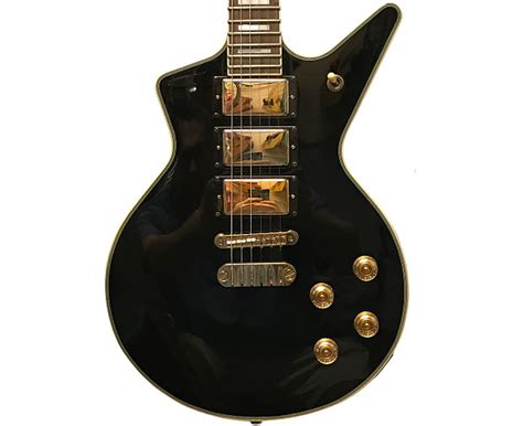 Dean Cadillac 1980 3 Pickup Electric Guitar In Black Reverb