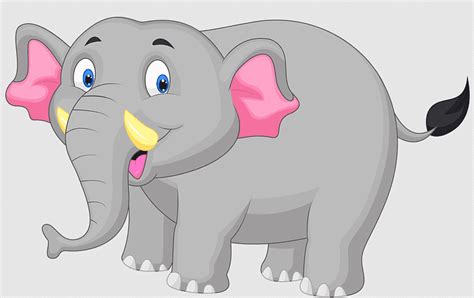 Farm Animals Anime Eyes Ivory Elephants Anime Character 3d