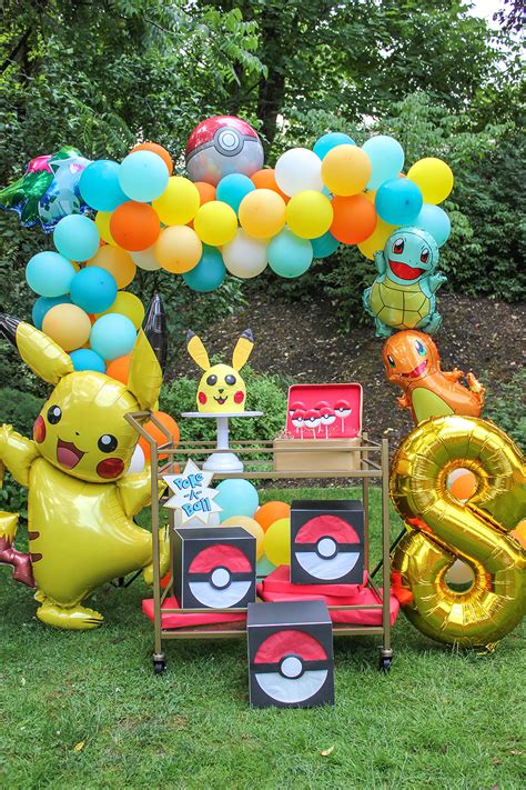 Sawyers Pokemon Birthday Party Just Add Confetti