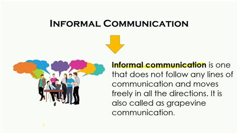 Formal Vs Informal Communication Difference Between Them With Examples