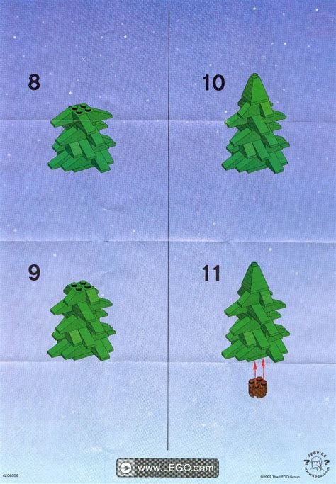 Lego 10069 Christmas Tree Instructions Seasonal