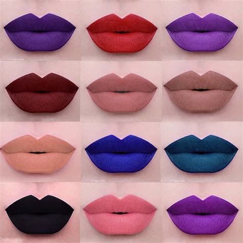 2017 New Brand Lipsticks Makeup Waterproof Pigment Color Cosmetics