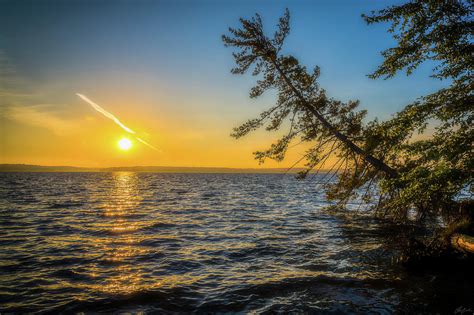 Sunrise Over Hamlin Lake Photograph By Owen Weber Fine Art America