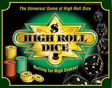 Buy High Roll Dice Dice Game For Families Couples And Players 12