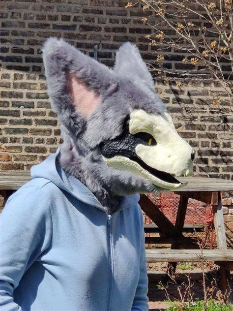 Dino Mask Fursuit Fursuit Furry Fursuit Head Fursuit