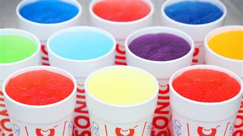 Hottest And Most Popular Sonic Slush With Ice Cream Today