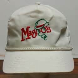 Vintage Mister Magoos Rope Snapback Cap White Trucker Hat Golf Falcon