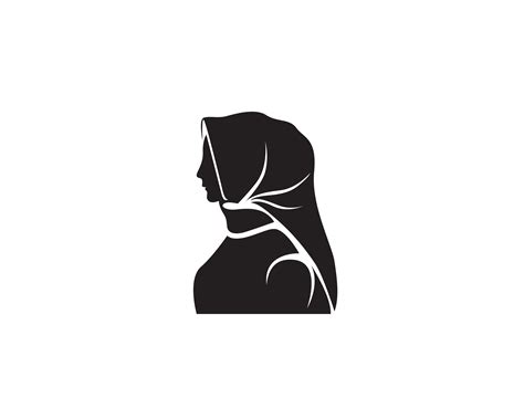 Maybe you would like to learn more about one of these? hijab vector black logo 626998 - Download Free Vectors ...