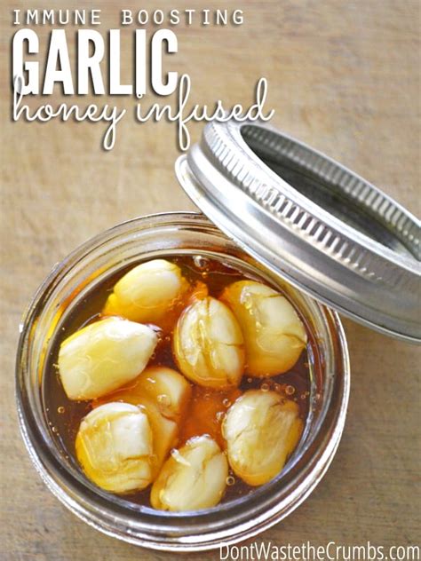 Diy Immune Boosting Honey Infused Garlic