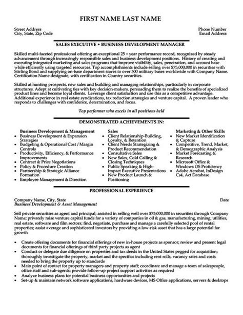 Looking to be connected with a progressive and established company where i. Sales Executive Resume Template | Premium Resume Samples ...