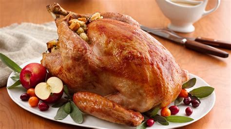 Glazed Roast Turkey With Cranberry Stuffing Recipe From Tablespoon