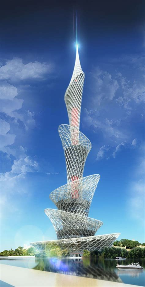 Belgrade Tower Futuristic Architecture Unique Architecture