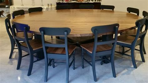 Chunky Round Dining Table Rooms To Go Room Sets With Hutch Furniture