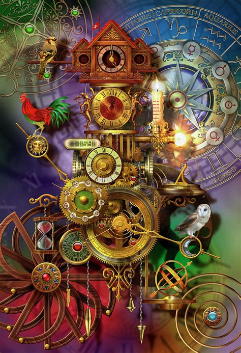 Its About Time Digital Art By Ciro Marchetti Fine Art America