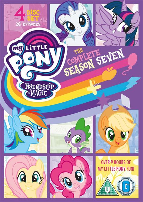 My Little Pony Friendship Is Magic Complete Season 7 Dvd Box Set