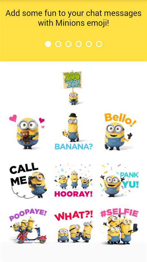 Download Minions Emoji For Android Minions Emoji Apk Appvn Android