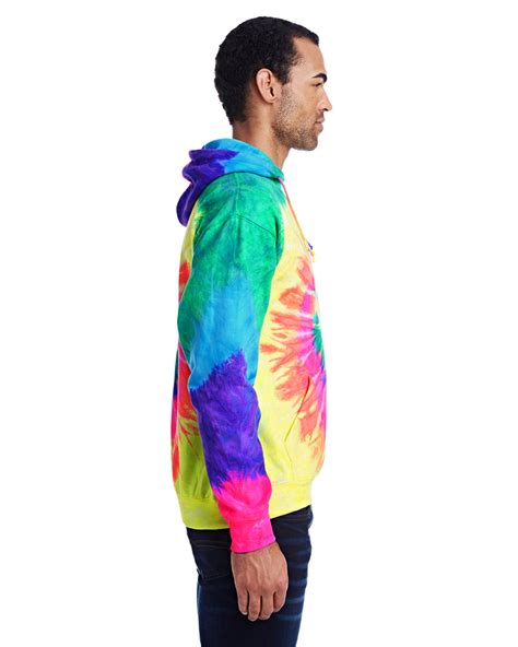 Tie Dye Adult Tie Dyed Pullover Hooded Sweatshirt Us Generic Non Priced