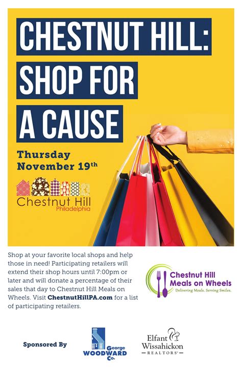 Chestnut Hill: Shop for a Cause - Chestnut Hill