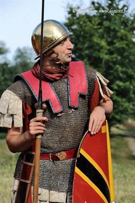 Legionary Of Julius Caesar Gallic Warsamelianvs Century Armor Roman